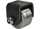 ULTRA FAB 48-979022 MINI STEEL ROLLER 1 1/2 IN W X 2 1/2 IN DSILVER